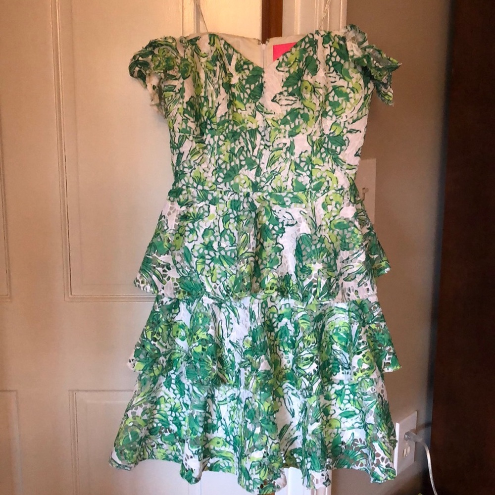 Lilly pulitzer cicely off the shoulder dress